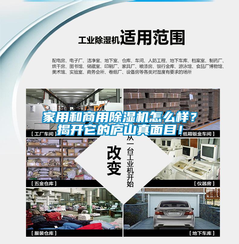家用和商用除濕機(jī)怎么樣？揭開它的廬山真面目！