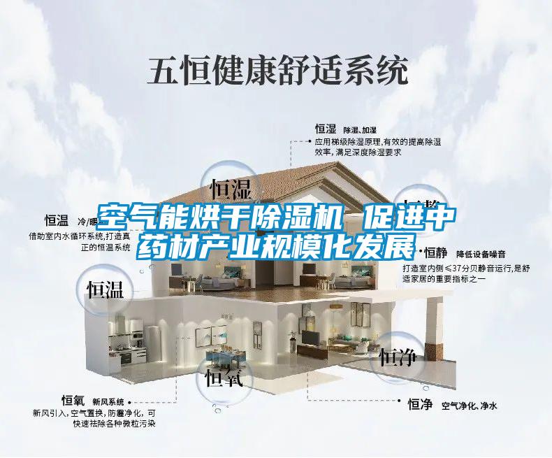 空氣能烘干除濕機(jī) 促進(jìn)中藥材產(chǎn)業(yè)規(guī)模化發(fā)展