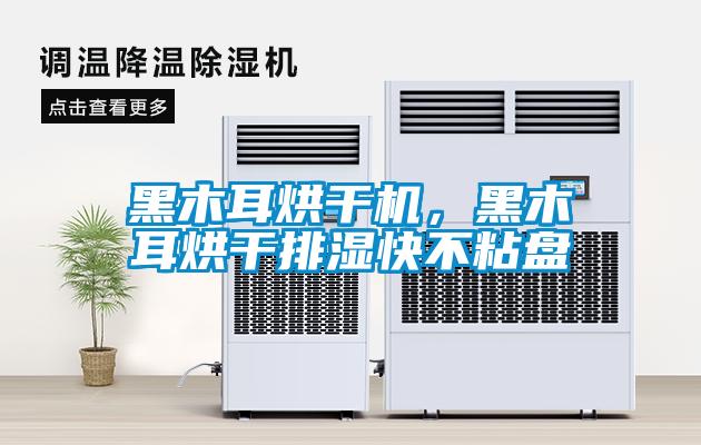 黑木耳烘干機，黑木耳烘干排濕快不粘盤