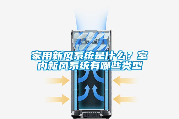 家用新風系統(tǒng)是什么？室內(nèi)新風系統(tǒng)有哪些類型