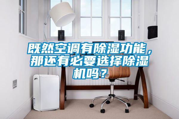 既然空調有除濕功能，那還有必要選擇除濕機嗎？