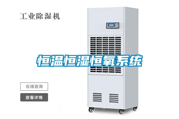 恒溫恒濕恒氧系統