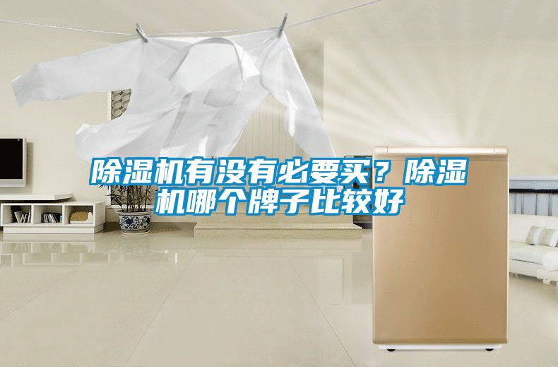 除濕機有沒有必要買？除濕機哪個牌子比較好