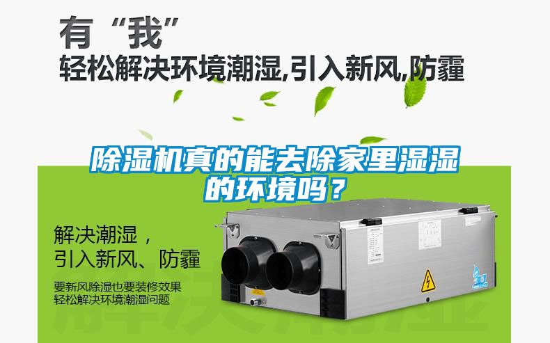 除濕機(jī)真的能去除家里濕濕的環(huán)境嗎？